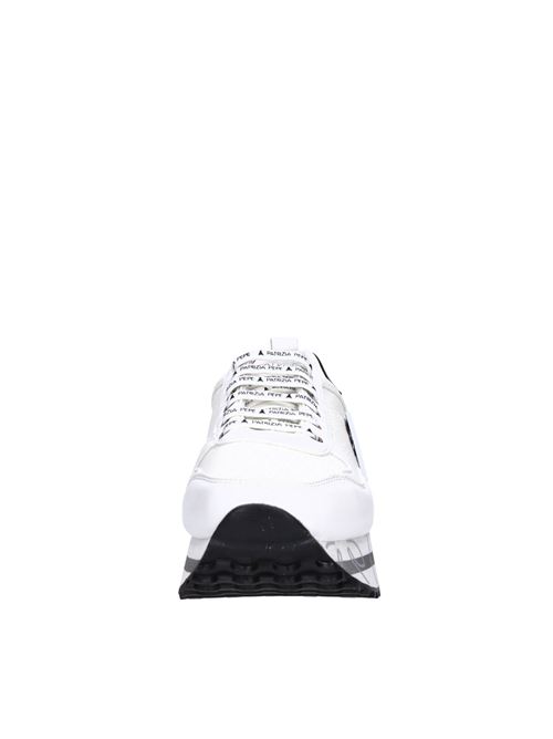 Sneakers in ecopelle PATRIZIA PEPE | PPJ860 ECOVITBIANCO-NERO